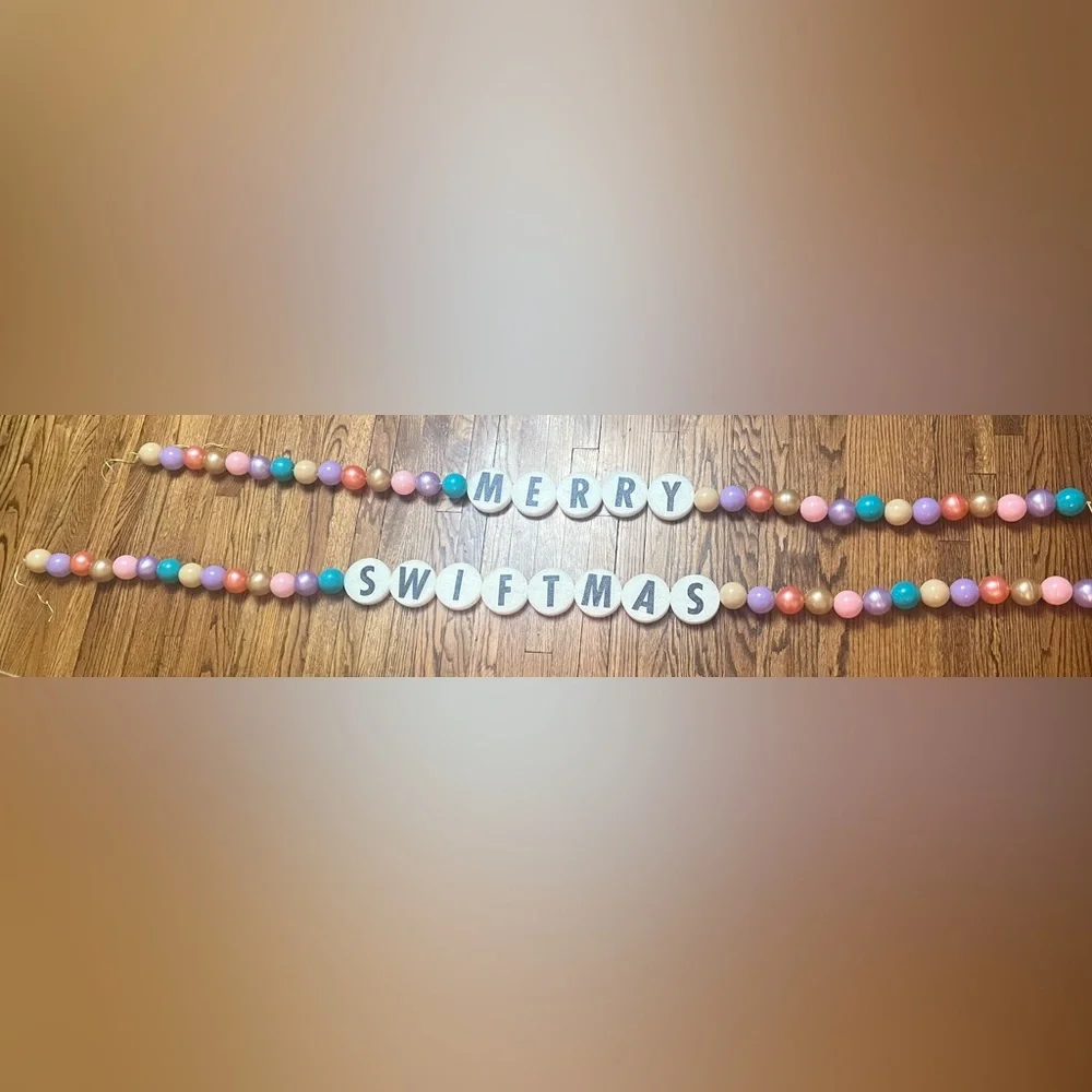 Giant Taylor Swift Inspired Friendship Bracelets for Christmas Tree or Garland!
